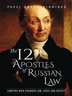 cover image of The 12 Apostles of Russian Law